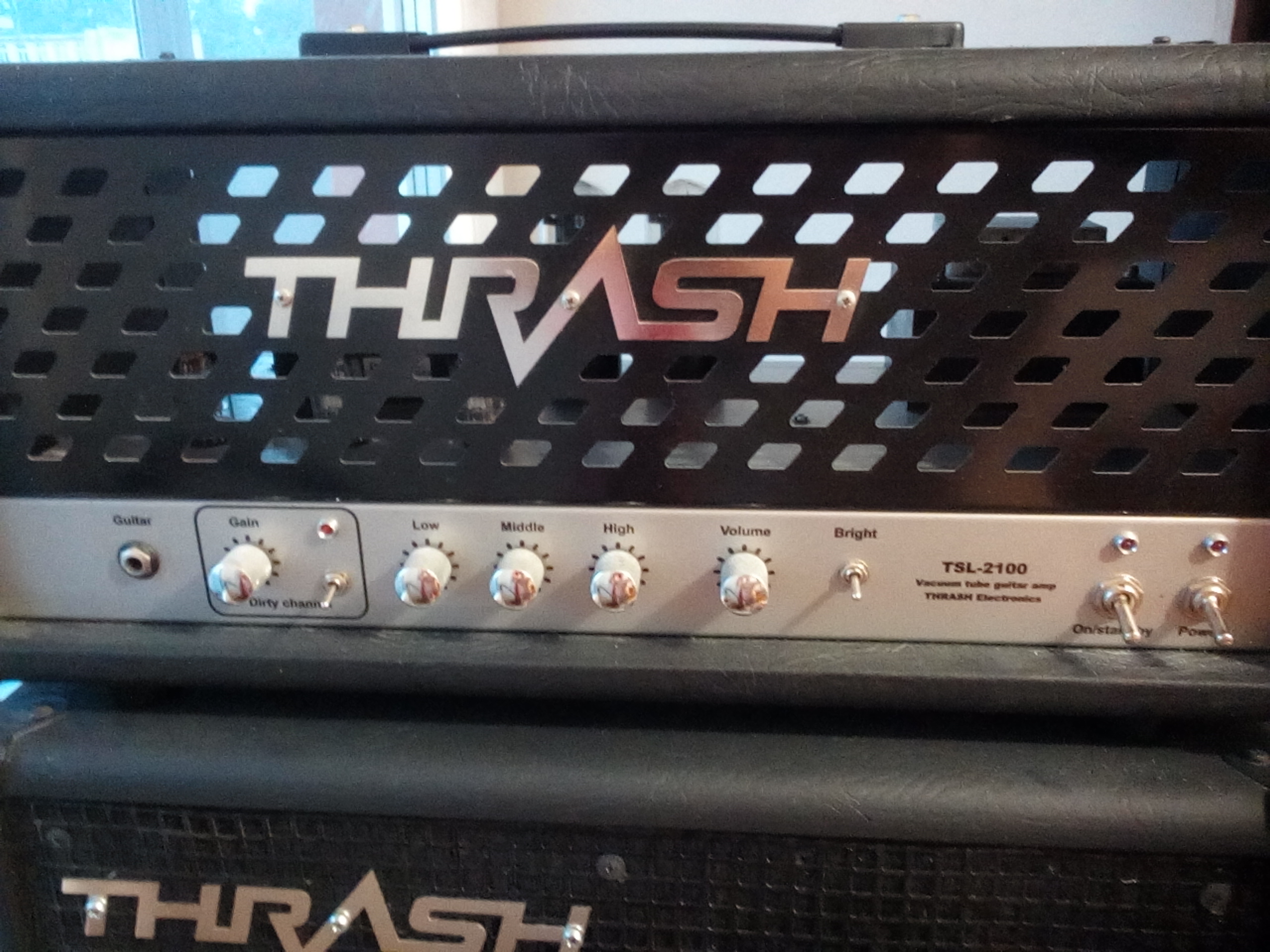 Новый гитарный ламповый кабинет Thrash,60вт. - 0