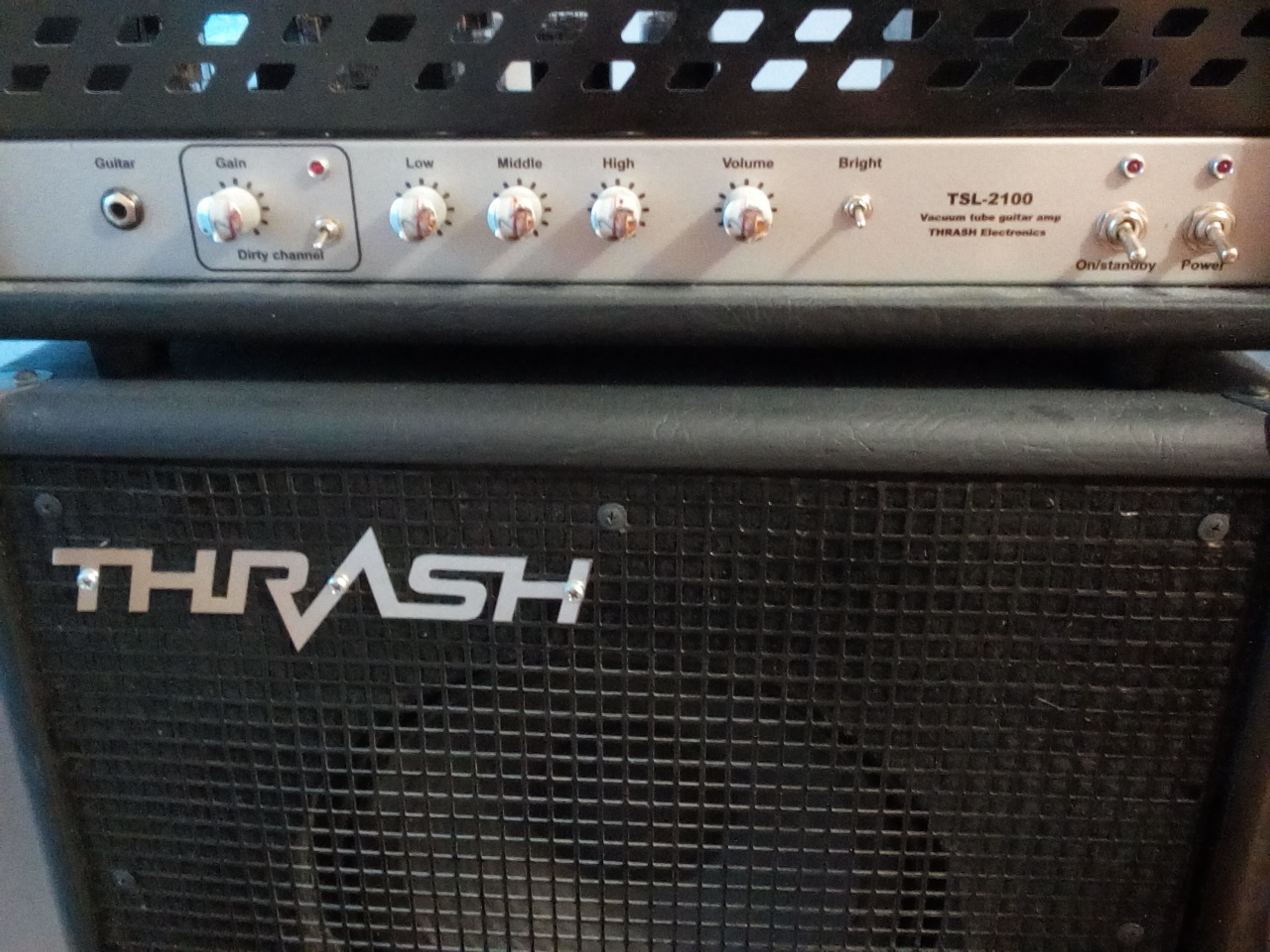 Новый гитарный ламповый кабинет Thrash,60вт. - 1